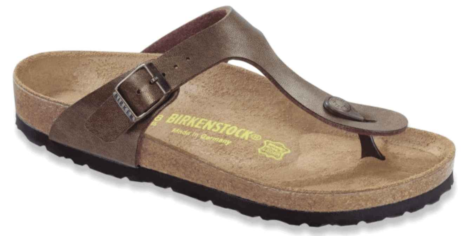 PANTOFOLA D’ORO BIRKENSTOCK Giza marrone dorato