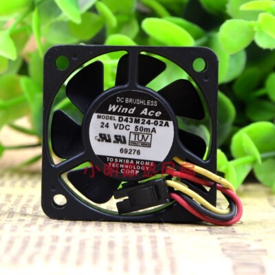 Wind Ace Anchuan inverter G7 F7 dedicated fan 24V 50mA D43M24-02A 4015 3-wire