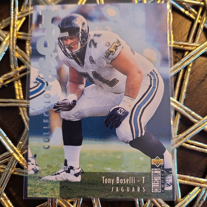 1995 Upper Deck Collector's Choice Tony Boselli Rookie #U26 (RC)