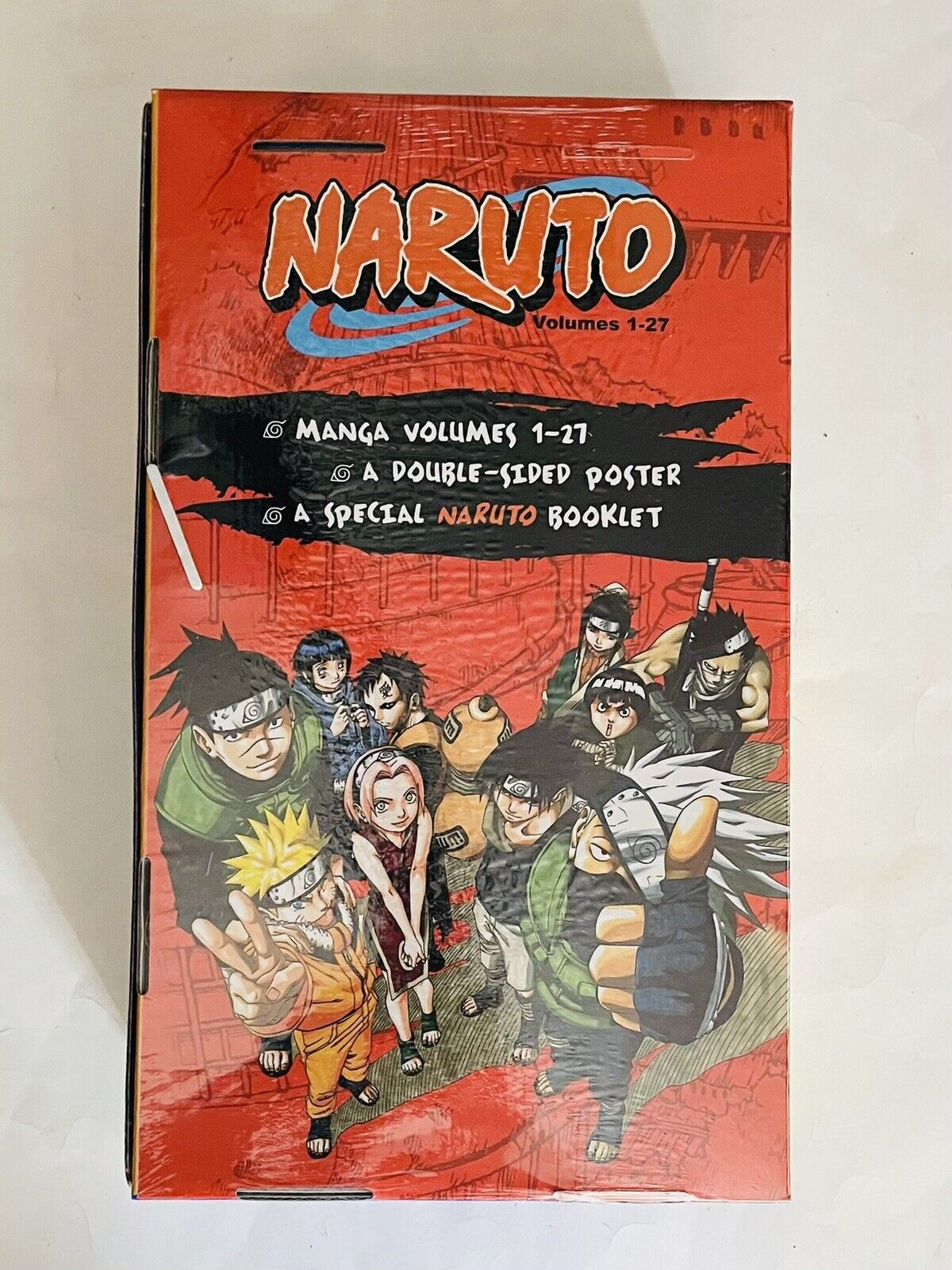 Manga Unboxing - Naruto Box Set Volumes 1-27 + Room Tour Update