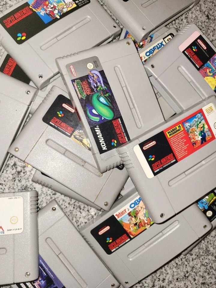 SNES Super Nintendo Spiele Riesen Auswahl Module und OVP Games - Bild 1 von 1