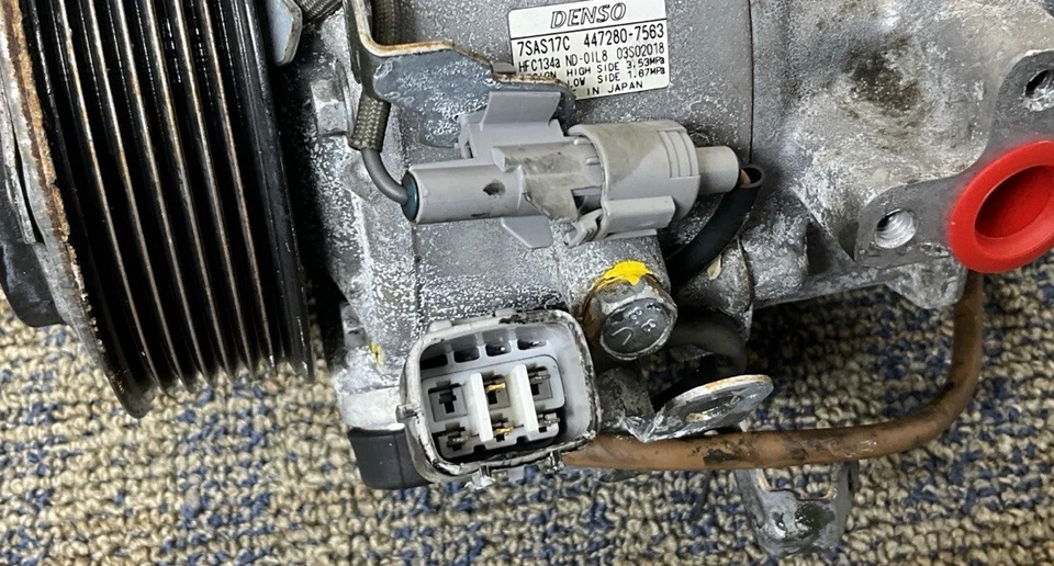 🔥2015-2019 LEXUS RC350 AIRE ACONDICIONADO COMPRESOR BOMBA MONTAJE OEM Foto 4 de 4