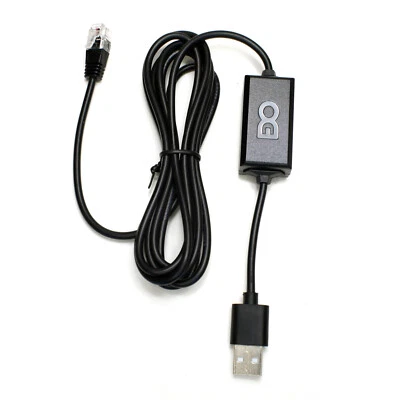 EDO TECH USB RJ11 Power Cord for Uniden R8 LRD950 LRD850 DFR6 DFR7 DFR8 DFR9 R1 R3 R7 R4