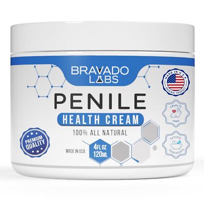 Premium Penile Health Creme - 100% Natural Penile Cream Lotion for Men'S Intimat