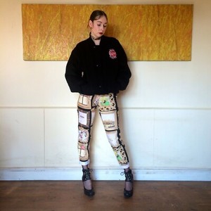 black moschino jeans