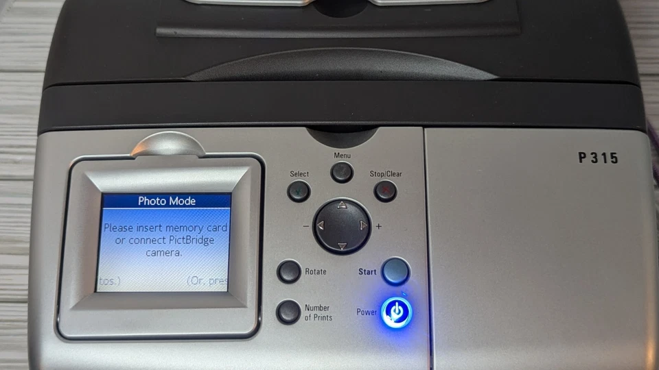 Lexmark P315 A6 Colour Inkjet Digital Photo Portable Printer PictBridge 4300-001 - Image 2 of 4