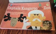 1960 Captain Kangaroo & His Magic Zoo with Mr Green Jeans Colorform with Box