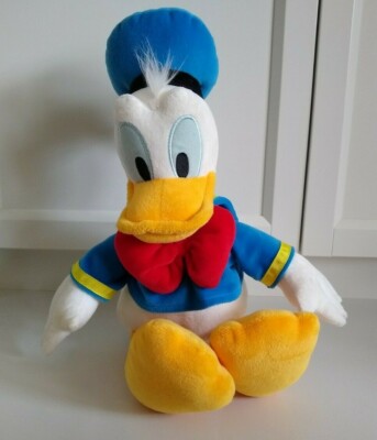 Disney Collections Donald Duck Plush Toy Stuffed Animal Super Soft EUC 18''