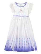 Disney Frozen 2 Toddler Girl Nightgown Princess Dress costume Size 4T