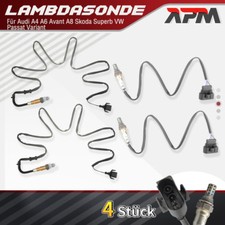 4x Lambdasonde vor Kat & nach Kat für VW Passat 3B Audi A4 8D B5 A6 4B C5 A8 4D