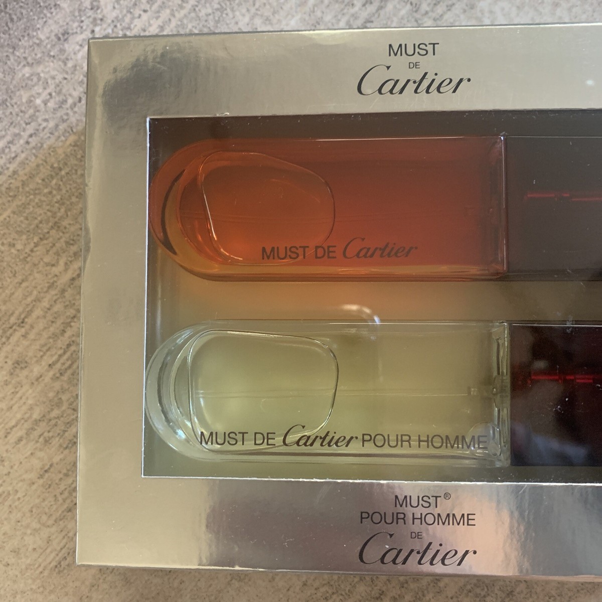 Must De Cartier Woman And Men Eau de Toilette 2 x 30 ml Spray