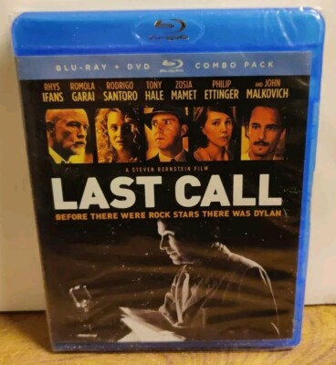 Last Call (Blu-Ray/DVD, 2021) NEW Sealed