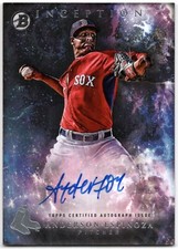 2016 Bowman Inception ANDERSON ESPINOZA 