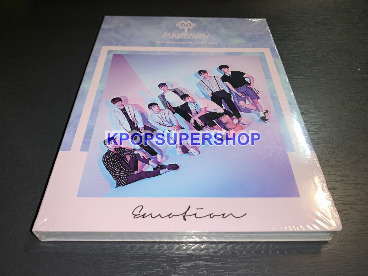 Madtown 3rd Mini Album Emotion CD Photobook Photocard New Sealed