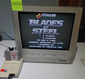 Blades of Steel with Manual (Nintendo NES, 1988) with Manual Ice Hockey Tested