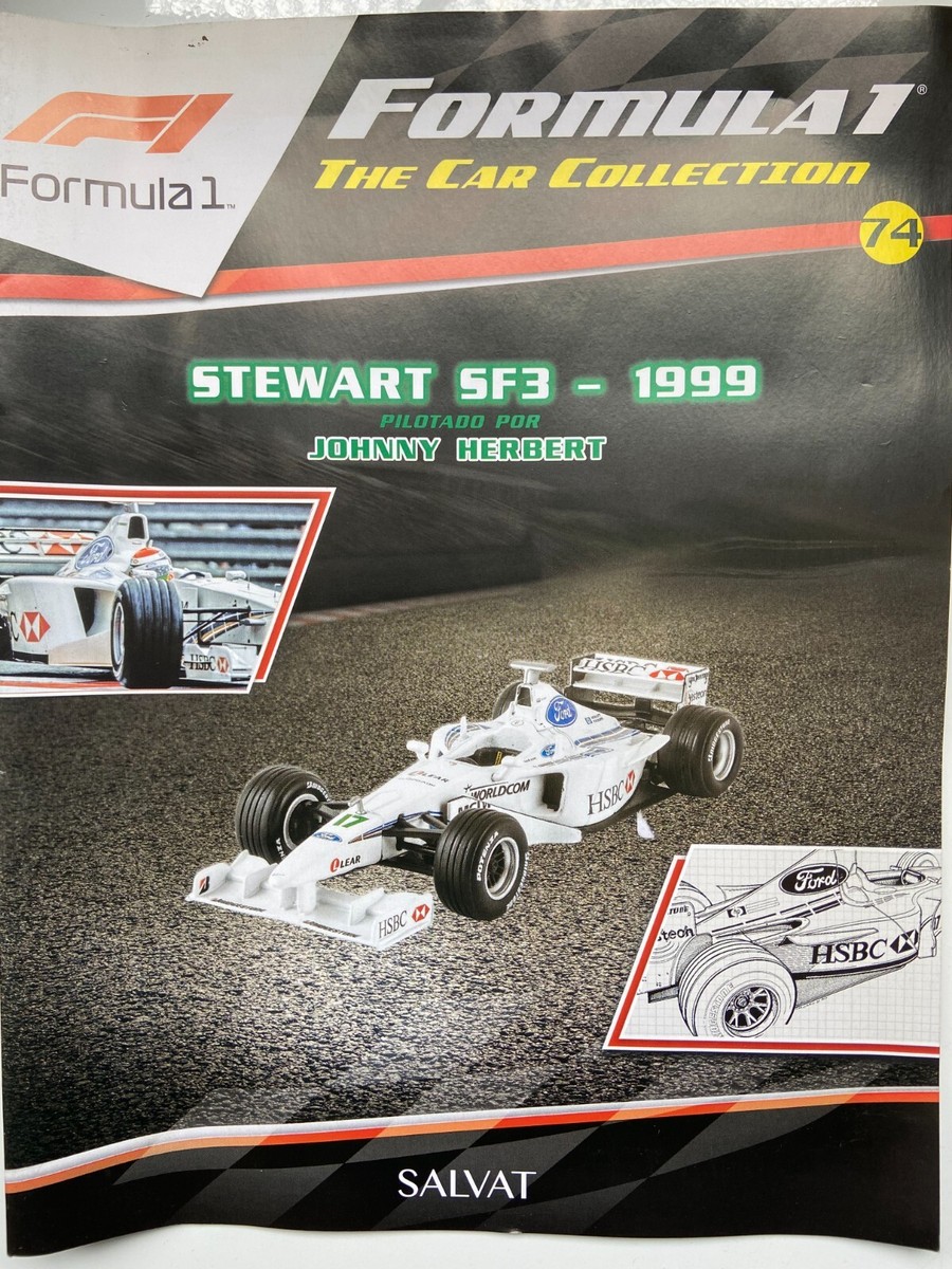 JOHNNY HERBERT STEWART SF03 1999 (SCALE 1:43) FORMULA 1 CAR