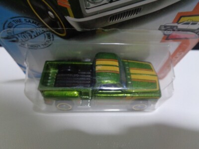 Hot Wheels 2020 Super Treasure Hunt '69 Chevy Pickup Green US Card