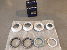 OLD SCHOOL BMX TIOGA BEARTRAP 2 HEADSET WHITE 1" threaded NEW Hutch GT