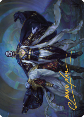 Gold Stamp Art Series VITO, FANATIC OF ACLAZOTZ mtg Lost Caverns of Ixalan