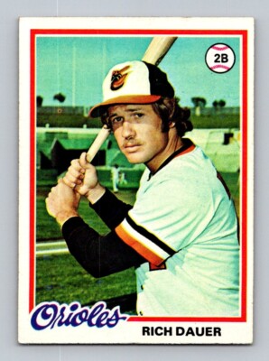 1978 Topps #237 Rich Dauer