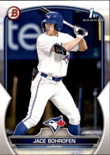 LOT OF 20 2023 BOWMAN DRAFT 1ST BASE PROSPECT BD173 JACE BOHROFEN  BLUE JAYS RC