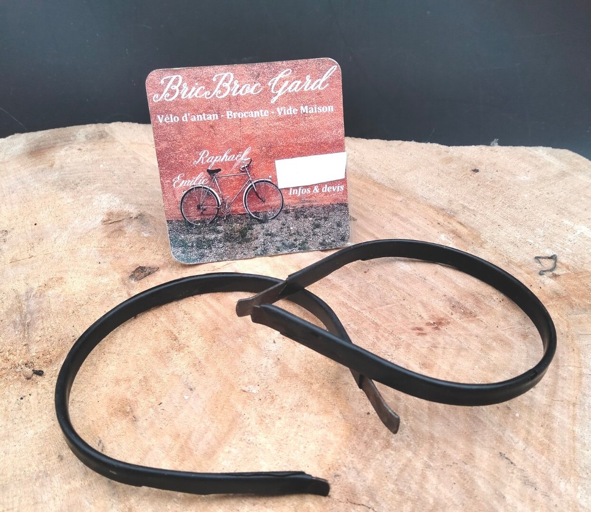 Pince de pantalon Velo ancien 1930 Old Bike Clip Trouser