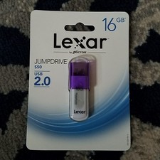 Lexar By Micron Jumpdrive S50 USB 2.0 New 16 GB Memory Storage Device
