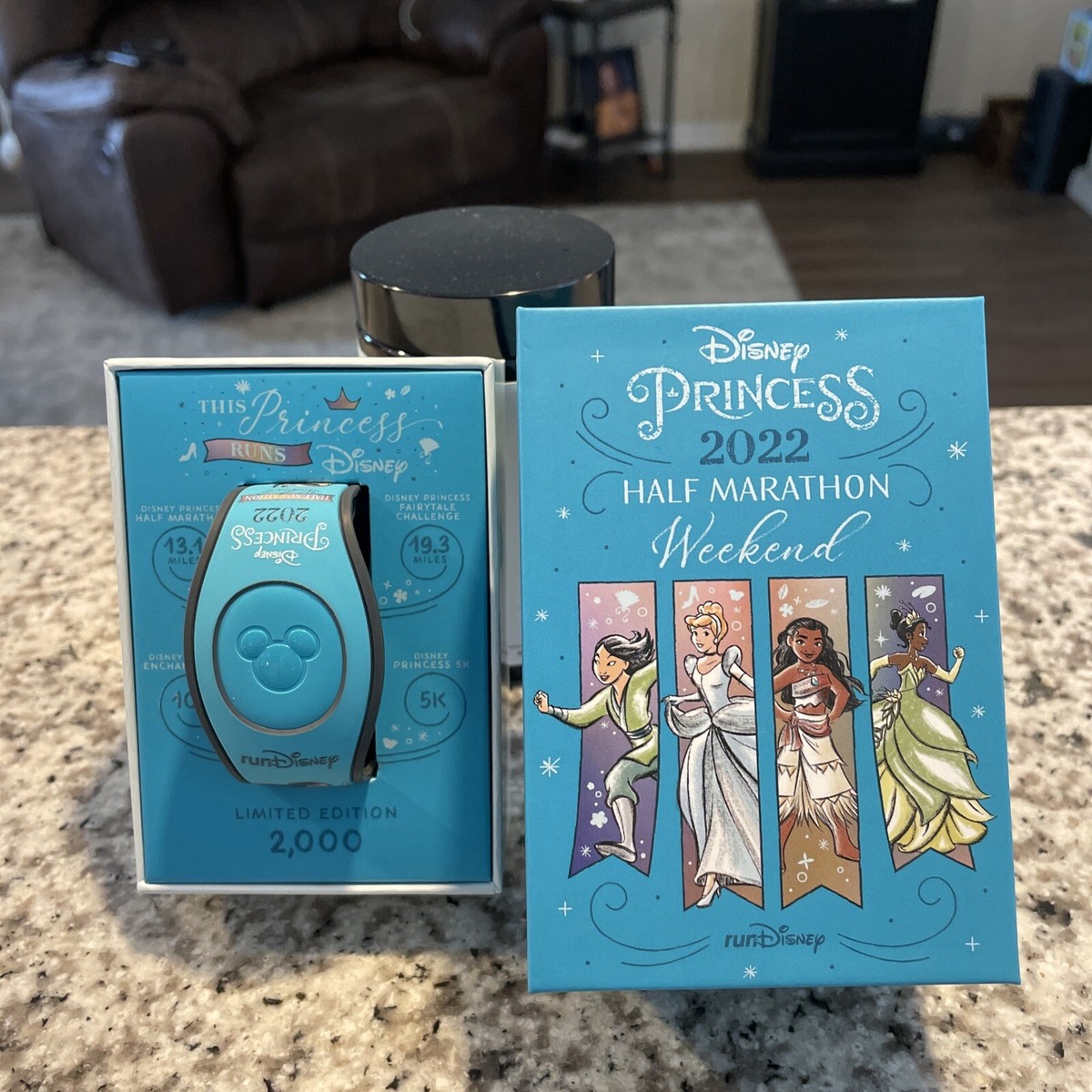 Disney Run Disney 2022 Princess Half Marathon Weekend Magicband LE