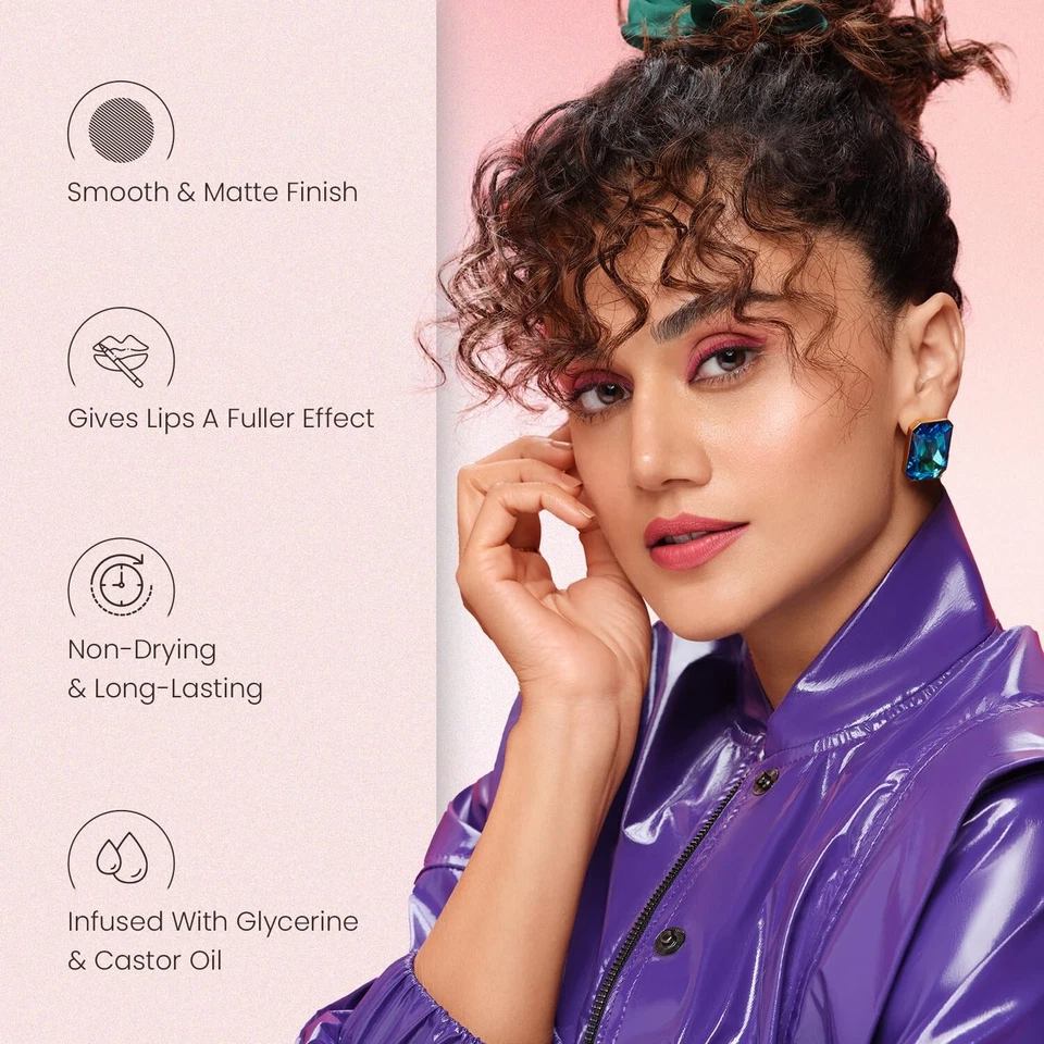 Swiss Beauty Bold Matt Lip Liner |  Shade-02, 1.6gm - Image 3 of 4