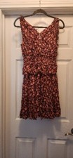 Ulla Johnson Noelle Women's Silk Blend Floral Sleeveless Dress Size 2