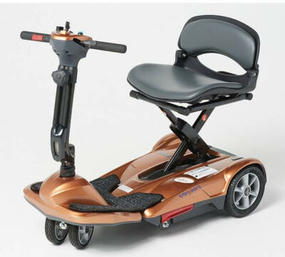 EV Rider Transport Move Manual Folding Mobility Travel Scooter - Copper