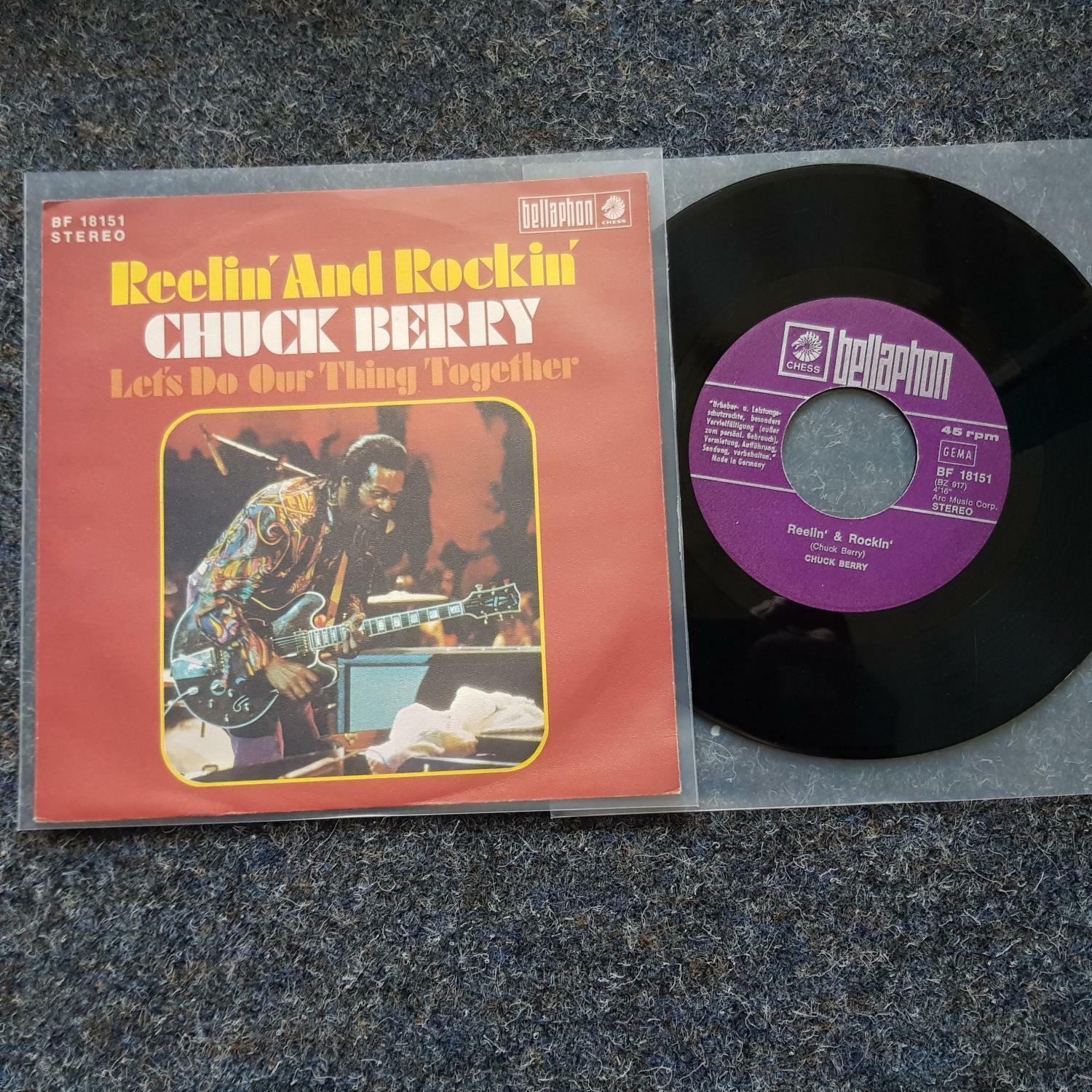 7"" Single Vinyl Chuck Berry - Reelin' and rockin' GERMANY