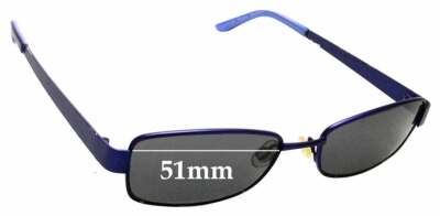 SFx Replacement Sunglass Lenses Fits Specsavers Martina - 51mm Wide