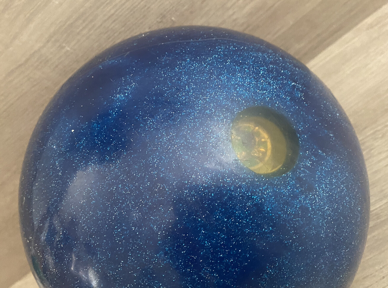 Ebonite Quasar Blue Sparkle 11 lb Bowling Ball Rare eBay