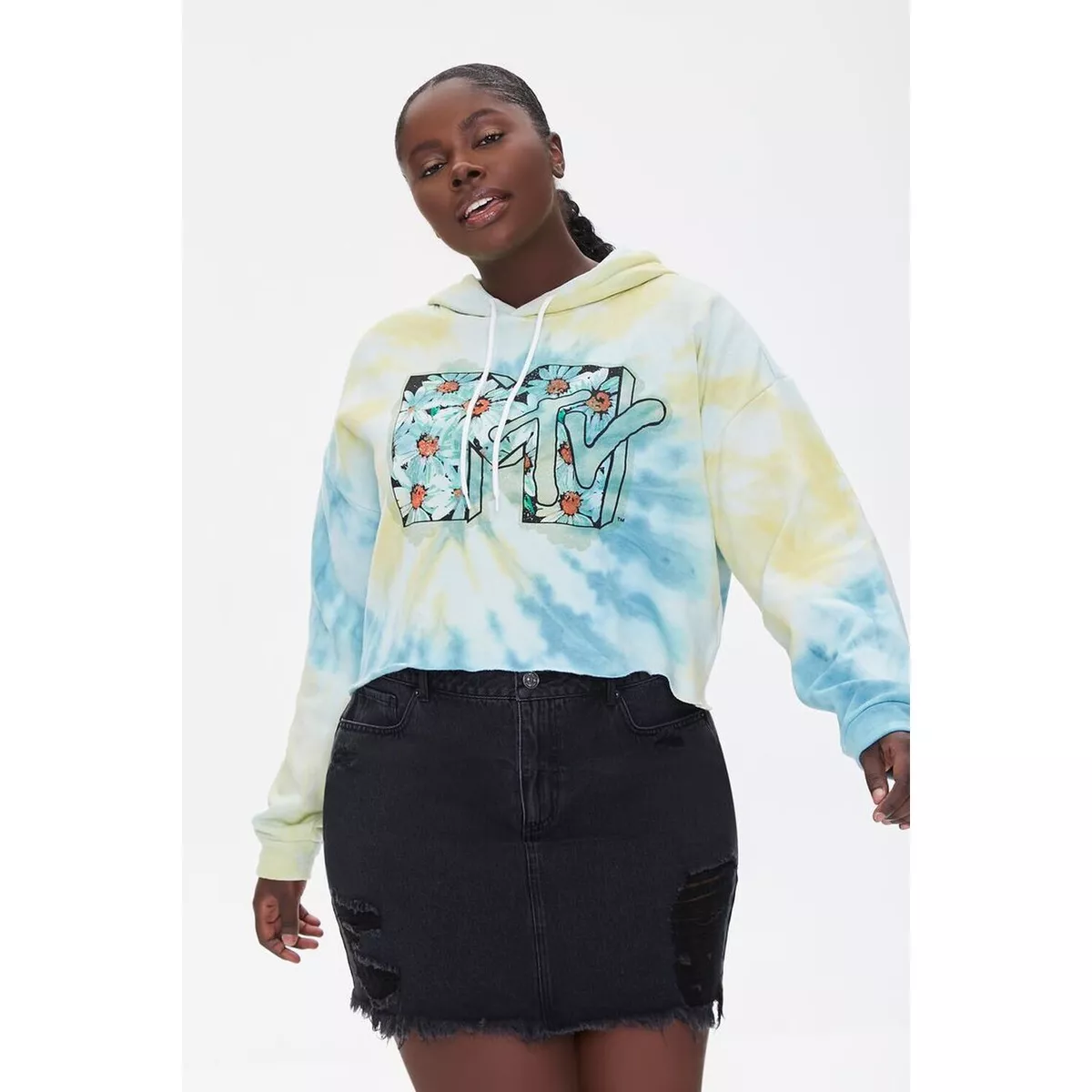 Forever 21 tie store dye hoodie