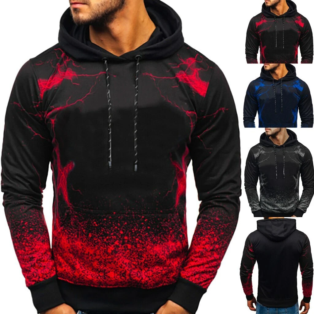 Sudadera Con Capucha Para Hombre Chaqueta De Invierno Moda Casual Deportivo Ropo
