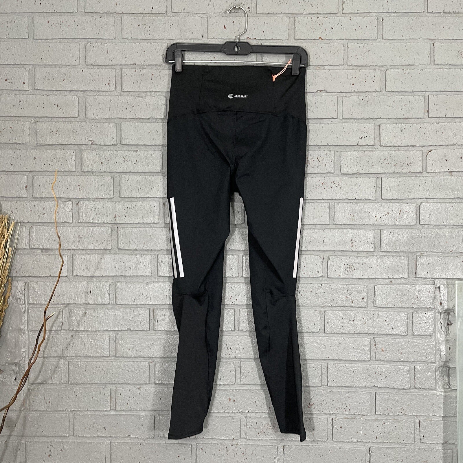 $75 Womens Size L Adidas Own the Run Winter Running Leggings HN0101 Large  Black | eBay