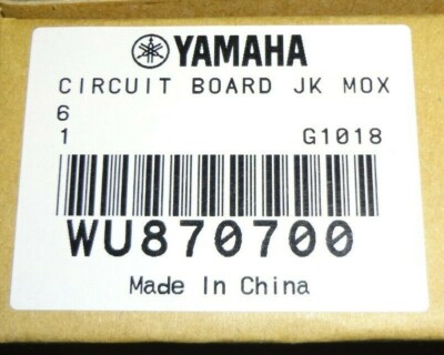 Yamaha WU870700 CIRCUIT BOARD JK MOX6 MOX8 MOXF6 MOXF8 | eBay Yamaha WU870700 CIRCUIT BOARD JK MOX6 MOX8 MOXF6 MOXF8 | eBay