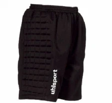 Uhlsport CLASSIC AbrasionResist Embroidered #1 Pro Soccer Goalie Shorts XXL $55