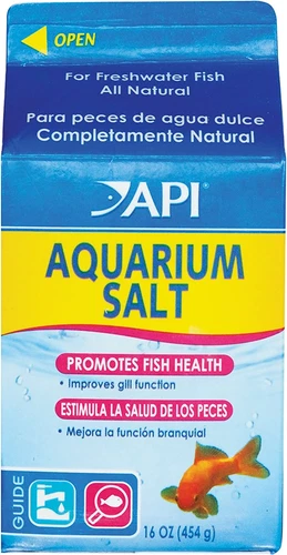AQUARIUM SALT Freshwater Aquarium Salt 16-Ounce Box