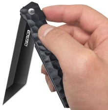 OerLa EDC Pocket Folding Knife- Ball Bearing Quickly Open - 3.54" Blade 