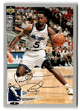 1994-95 Collector's Choice Silver Signature #5 Donald Royal NM-MT Magic ID:81286