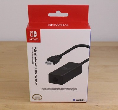 HORI Wired Internet LAN Adapter for Nintendo Switch - Officially Licensed NEW
