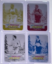 2025 Leaf Happy Holidays Vlade Divac Winter Wonderland Printing Plate 1/1 Set