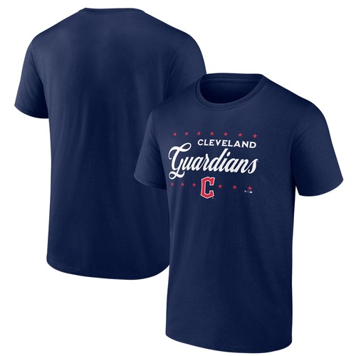 Men's Navy Cleveland Guardians Election Team T-Shirt - 第 1/3 張圖片