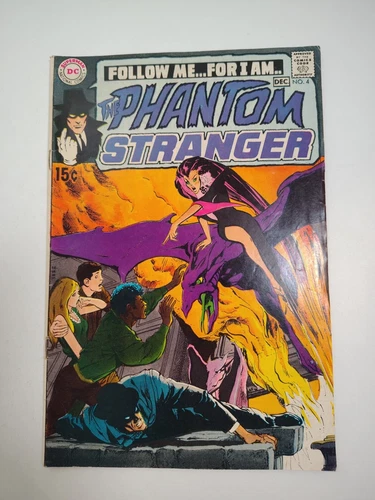 Phantom Stranger #4 - Neal Adams Cover DC Comics 1969 Silver Bronze Horror 