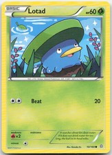 Lotad 10/160 Common Primal Clash Pokemon Moderately Played