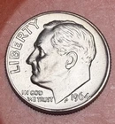 1964-D Silver Roosevelt Dime - Choice Gem Brilliant Unc  Lustrous