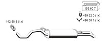 Ernst EndschalldäMpfer NachschalldäMpfer 153065 FüR Seat VW Skoda Octavia Golf 1