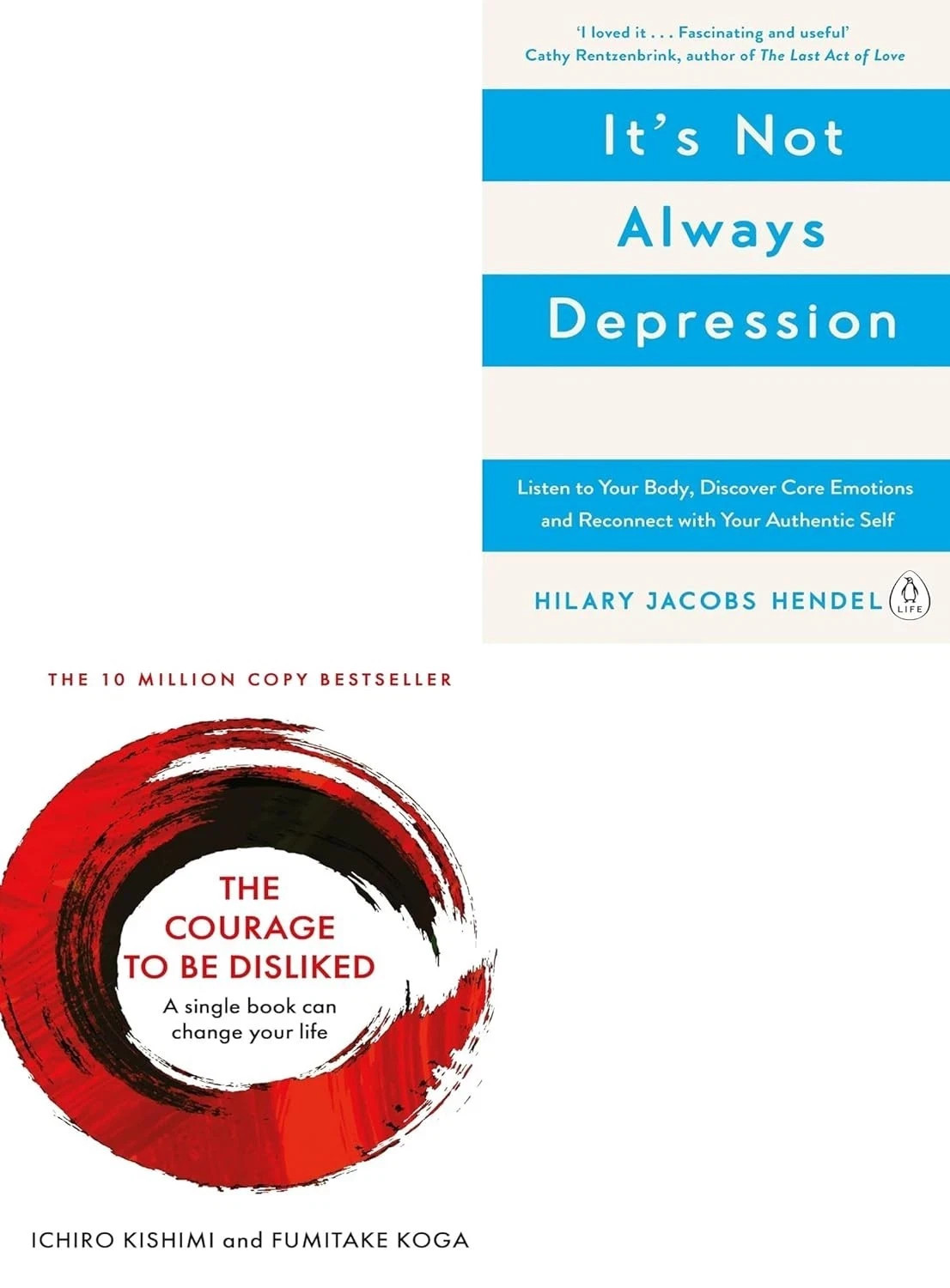 Courage To Be Disliked , It's Not Always Depression 2 Books Collection Set - Image 3